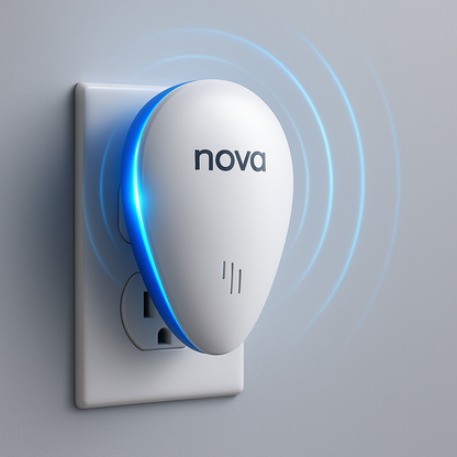 NovaGuard™ Ultrasonic LED Repeller