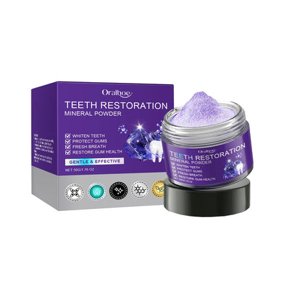 "Purple Mineral Whitening Powder