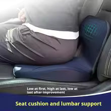 L-Shaped Integrated Office Chair Seat Cushion Memory Foam Seat Cushion