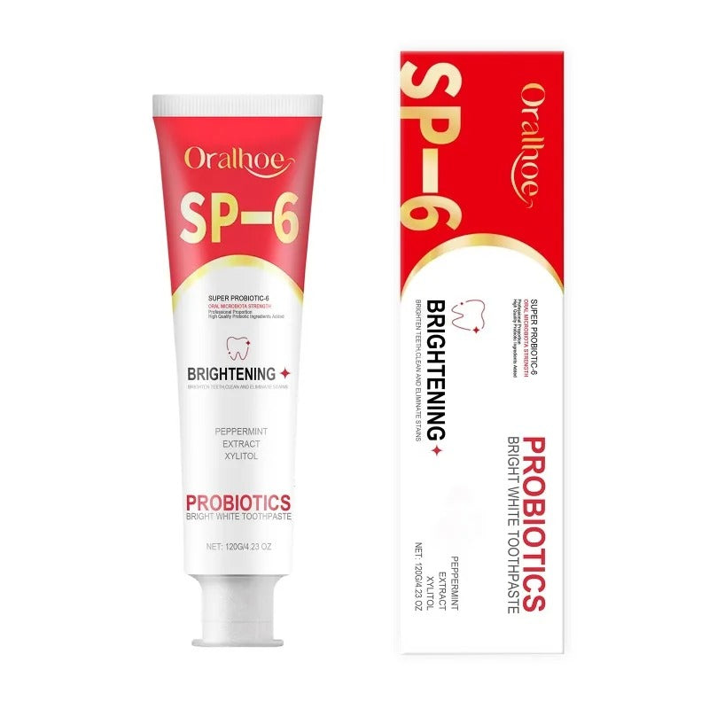 Hydroxyapatite probiotic toothpaste