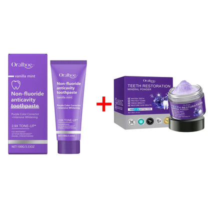 "Purple Mineral Whitening Powder
